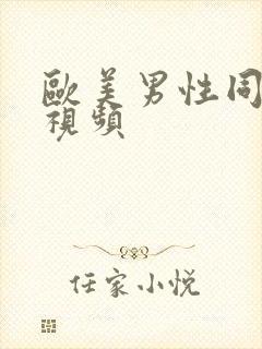 欧美男性同性恋视频