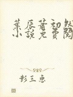 叶辰萧初然长篇小说免费阅读