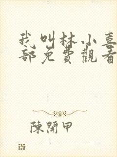 我叫林小喜第三部免费观看