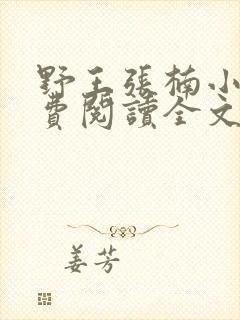 野王张楠小说免费阅读全文封面