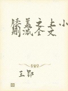 膝盖之上小说无删减全文