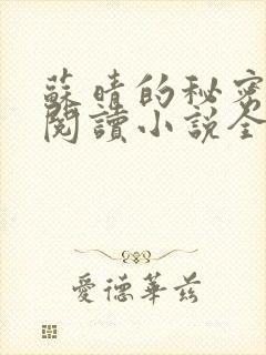 苏晴的秘密免费阅读小说全文封面