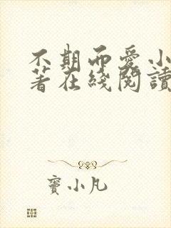 不期而爱小说原著在线阅读