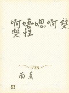 啊唔嗯啊双男主双性封面