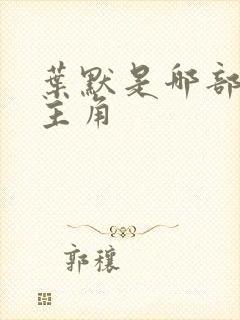 叶默是哪部小说主角