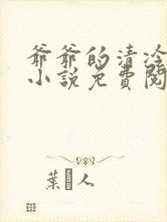 爷爷的清冷美人小说免费阅读全文