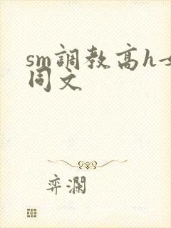 sm调教高h女同文