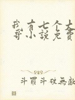 我有七个大佬哥哥小说免费阅读