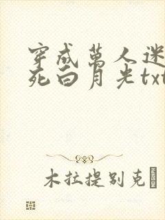 穿成万人迷的早死白月光txt封面