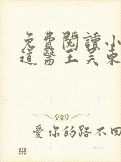 免费阅读小说武道医王吴东