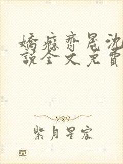 娇瘾齐晟沈姒小说全文免费阅读封面