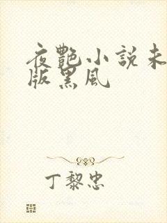 夜艳小说未删减版黑风