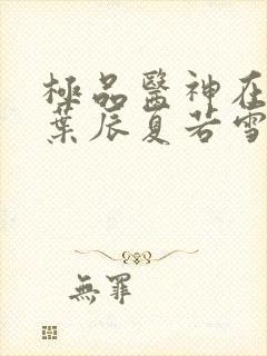 极品医神在都市叶辰夏若雪孙怡