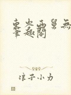 东岑西舅无删减笔趣阁封面