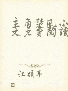 主角楚风小说全文免费阅读封面