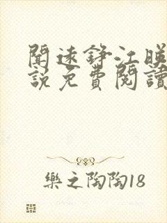 闻远铮江映秋小说免费阅读最新章节