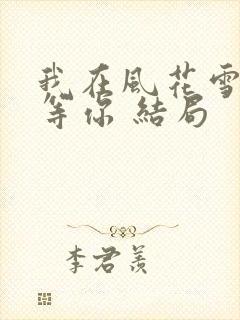 我在风花雪月里等你 结局