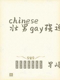 chinese壮男gay强迫野外男同性恋视频