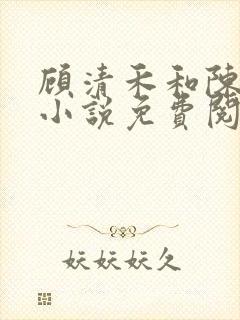 顾清禾和陈楚尧小说免费阅读