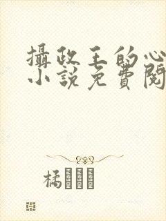 摄政王的心上娇小说免费阅读封面