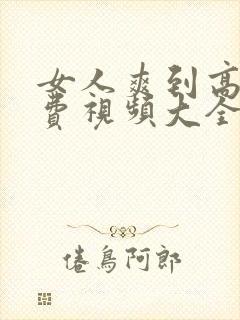 女人爽到高潮免费视频大全封面