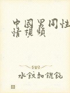 中国男同性恋激情视频