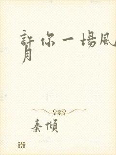 许你一场风花雪月