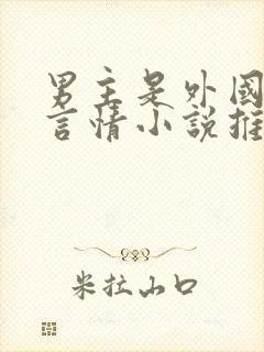 男主是外国人的言情小说推荐