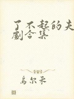 了不起的夫人短剧合集
