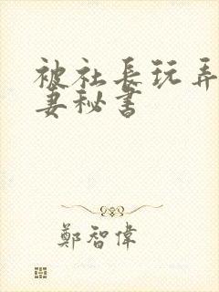 被社长玩弄的人妻秘书