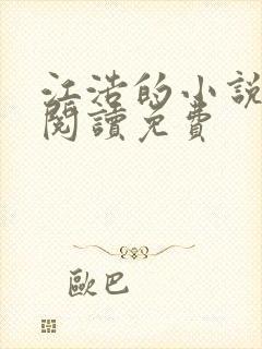 江浩的小说全文阅读免费