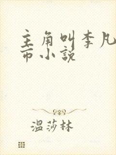 主角叫李凡的都市小说