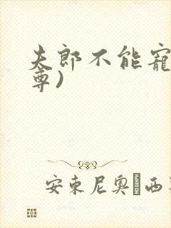 夫郎不能宠(女尊)封面