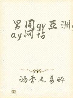 男同gv亚洲gay网站封面