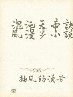 混沌天帝诀 随风漫步小说