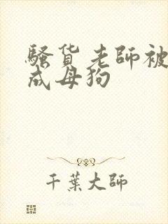 骚货老师被调教成母狗