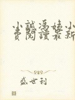 小诚冯姨小说免费阅读最新章节封面