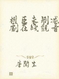 权臣未删减版韩剧在线观看