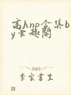 高hnp合集by笔趣阁