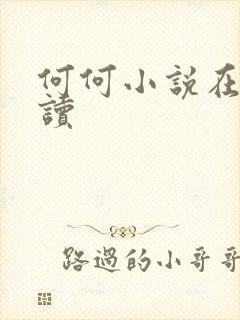 何何小说在线阅读