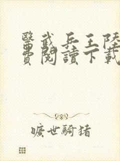 医武兵王陆轩免费阅读下载