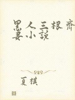 黑人三根齐进娇妻小说封面