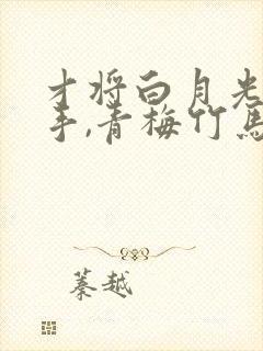 才将白月光追到手,青梅竹马急了txt