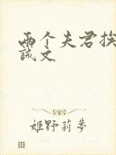 两个夫君挨打训诫文