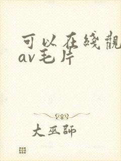 可以在线观看的av毛片封面