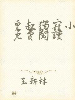 皇叔独宠小王妃免费阅读封面