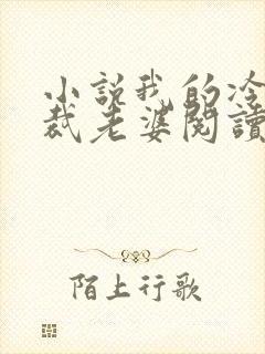 小说我的冷艳总裁老婆阅读