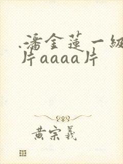 .潘金莲一级淫片aaaa片