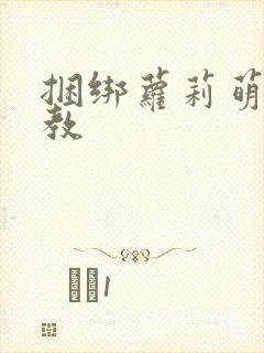 捆绑萝莉萌白调教