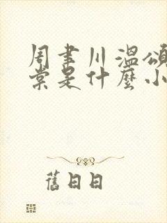 周聿川温颂沈明棠是什么小说封面